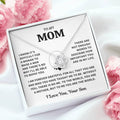 Mom Gift-Forever Grateful-From Son Jewelry