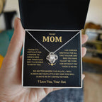 MOM Gift-Forever Grateful-From Son Jewelry