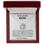 Mom Gift From Daughter- Best Mother Jewelry