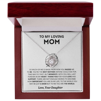 Mom Gift From Daughter- Best Mother Jewelry