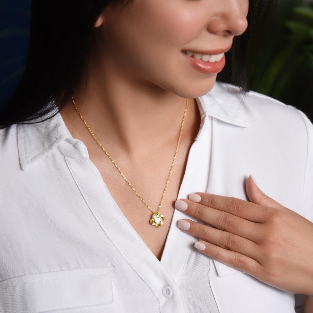 Mom Gift From Son- Forever Grateful Necklace Jewelry