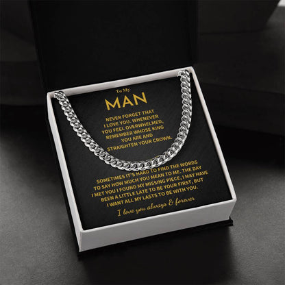 My Man Gift- Straighten Crown Jewelry