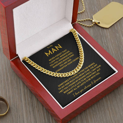 My Man Gift- Straighten Crown Jewelry