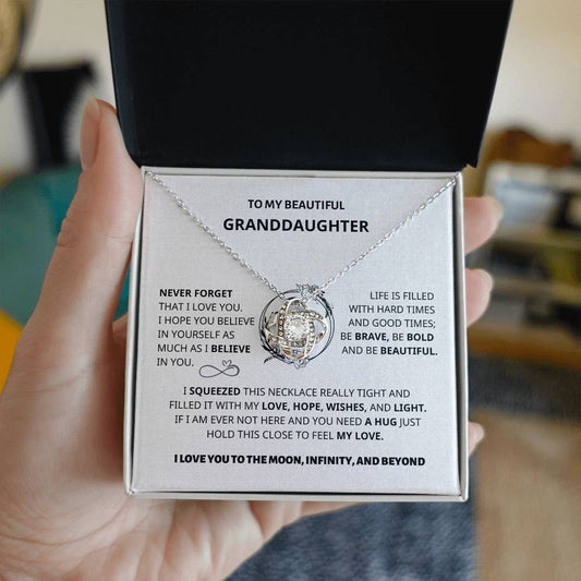 Never Forget -Granddaughter Gift Jewelry