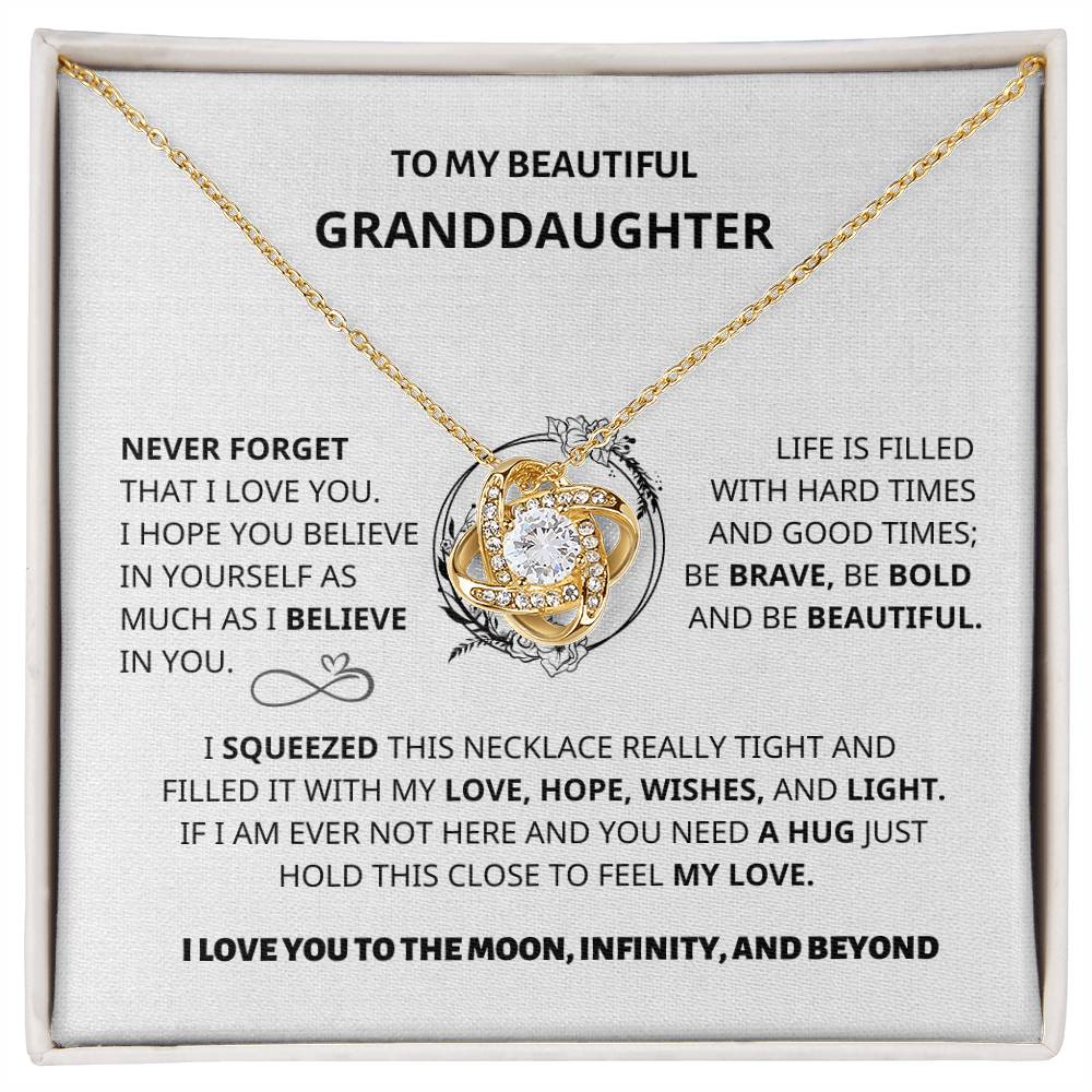 Never Forget -Granddaughter Gift Jewelry