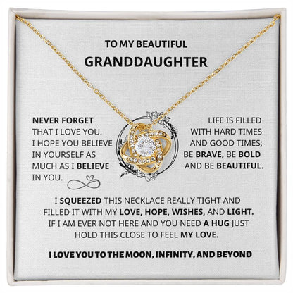 Never Forget -Granddaughter Gift Jewelry
