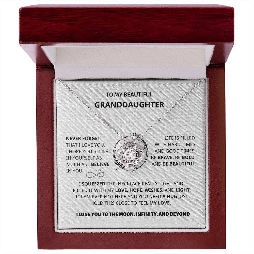 Never Forget -Granddaughter Gift Jewelry