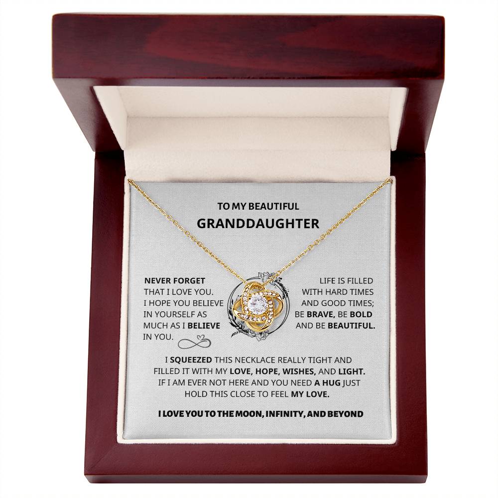 Never Forget -Granddaughter Gift Jewelry