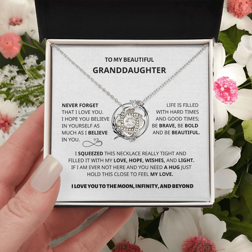 Never Forget -Granddaughter Gift Jewelry