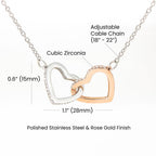 Sister Gift-Connected By Heart Jewelry