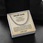 Son Gift-Believe In Yourself- From Dad Jewelry