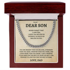 Son Gift-Believe In Yourself- From Dad Jewelry