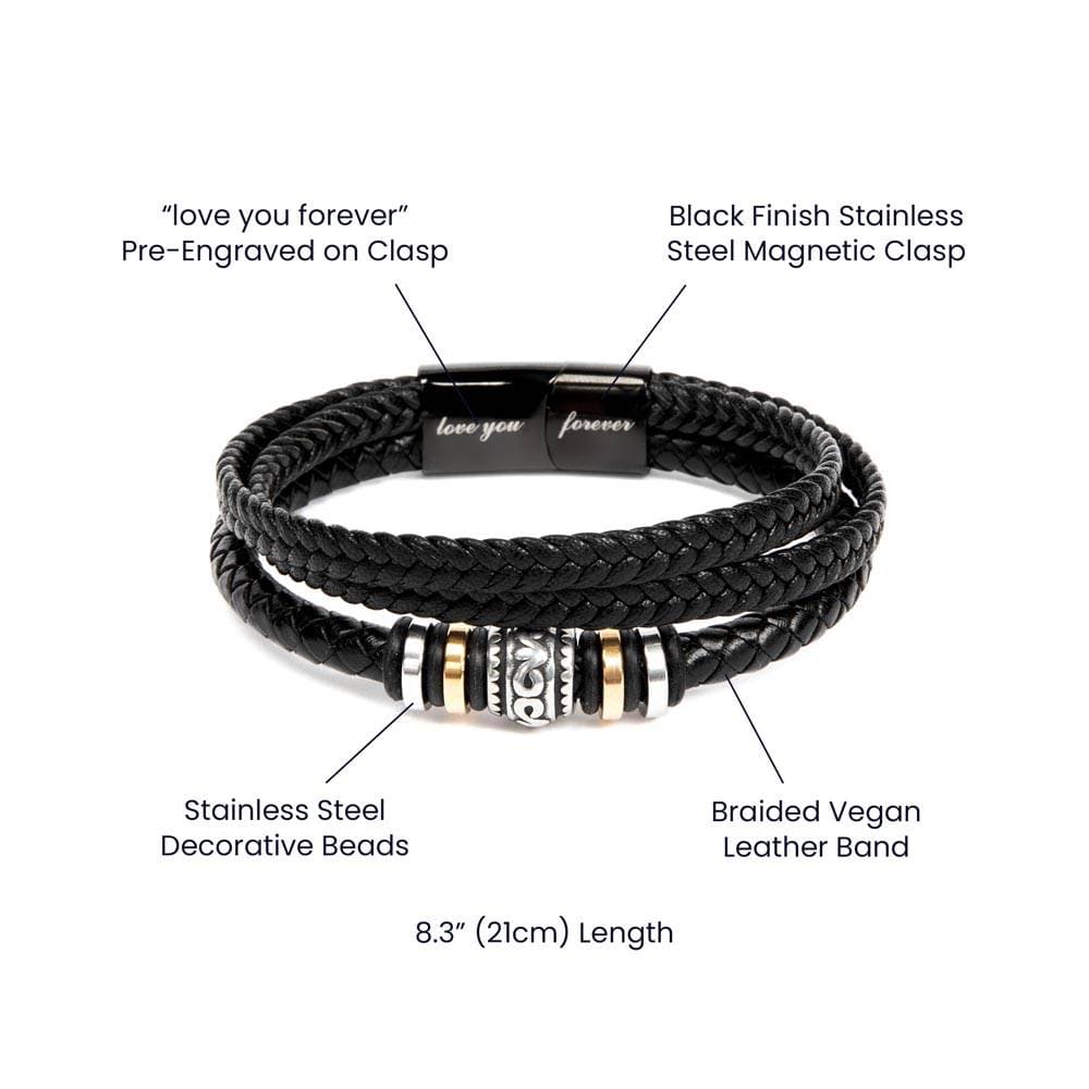 Son Gift-Love You Forever Bracelet Gift Jewelry