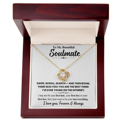 Soulmate Gift, Best Thing I Found On Internet Jewelry