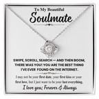Soulmate Gift, Best Thing I Found On Internet Jewelry