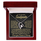 Soulmate Gift, "Forever & Always", Forever Love Necklace Jewelry