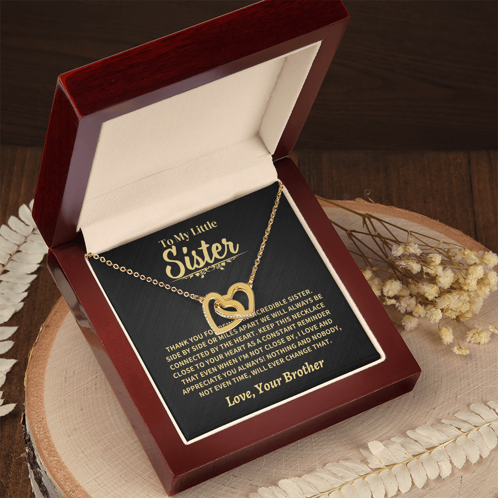 To My  Little Sister, From Brother Jewelry