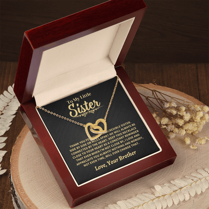 To My  Little Sister, From Brother Jewelry