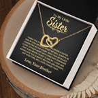 To My  Little Sister, From Brother Jewelry