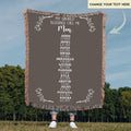 Personalized Family Blanket