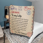 Wife Gift-Woven Blanket-From Husband