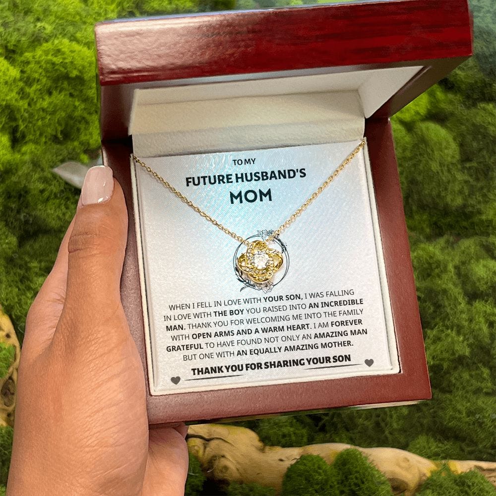 Future Husband's Mom Gift- Forever Grateful Jewelry