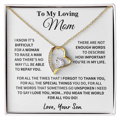 loving mom gift Jewelry