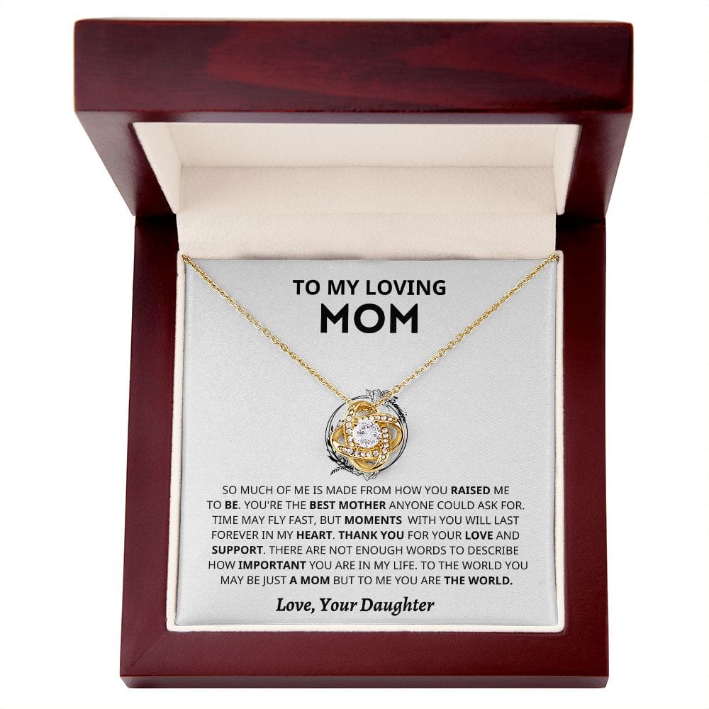 Mom Gift- From Daughter- Best Mother Jewelry