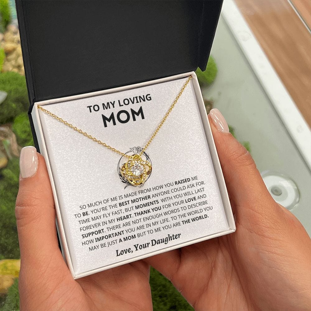 Mom Gift- From Daughter- Best Mother Jewelry