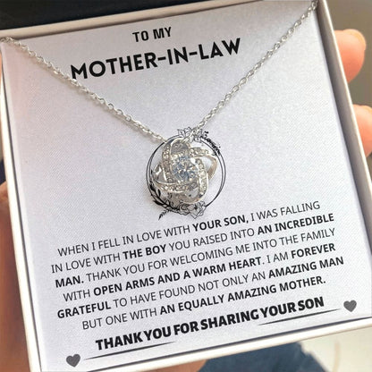 Mother-In-Law Gift- Forever Grateful Necklace Jewelry