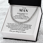 My Man Gift- Cuban Link Chain Jewelry