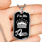 LUXURY DOG TAG BUNDLE; I Am His Queen and I Am Her King Jewelry Sets